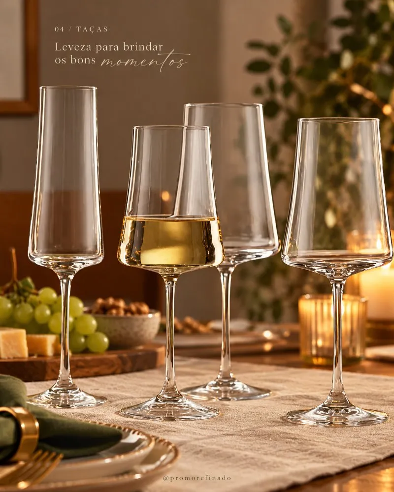 Taças de Cristal